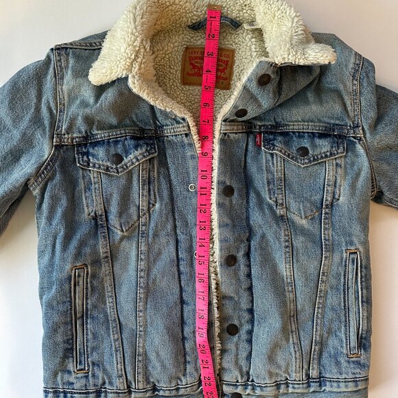 Levis Sherpa Denim Jacket - Picture 2 of 8